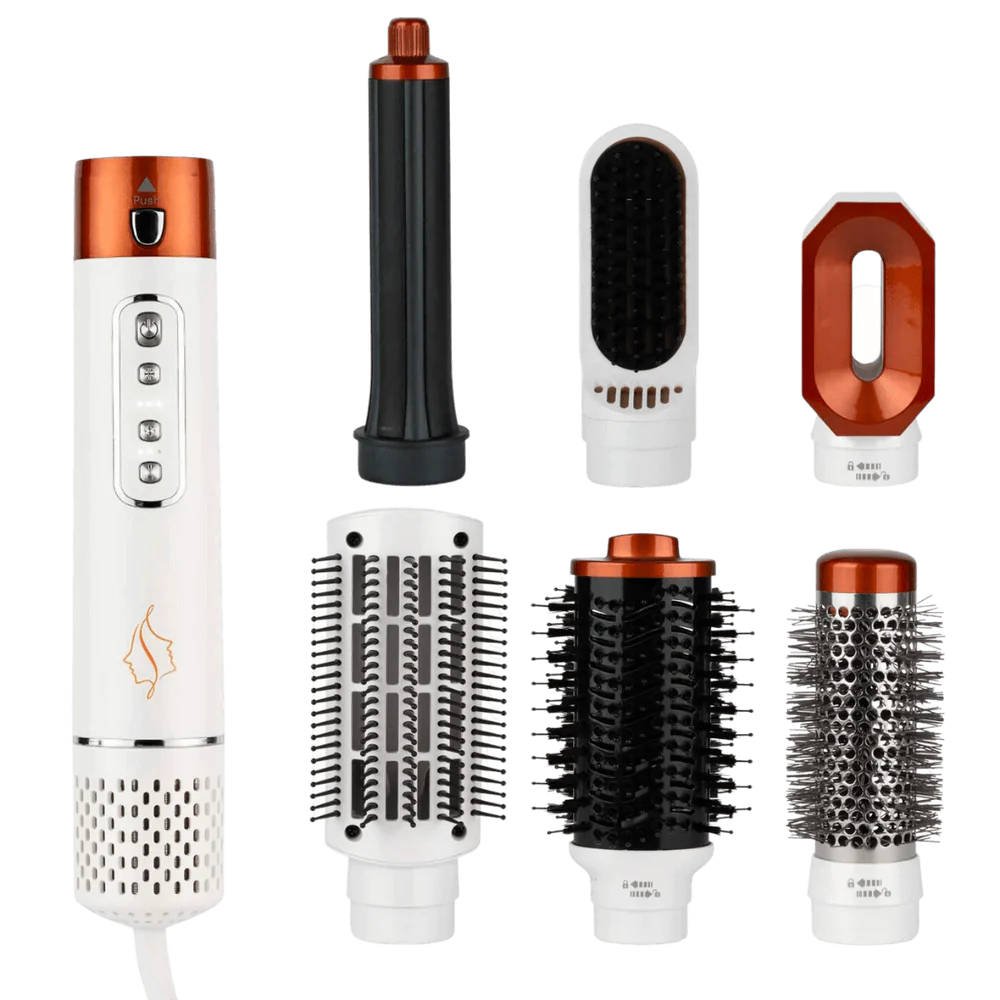 Comforth AirPro™ - 6-i-1 Hårtørrer - Bedste hårtørrer - Dinskønhed.dk